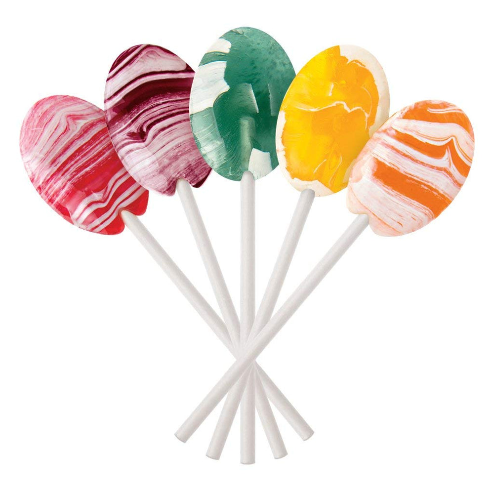 Dr. John's Healthy Sweets vegan-friendly gluten-free lollipop, plant-based treat.