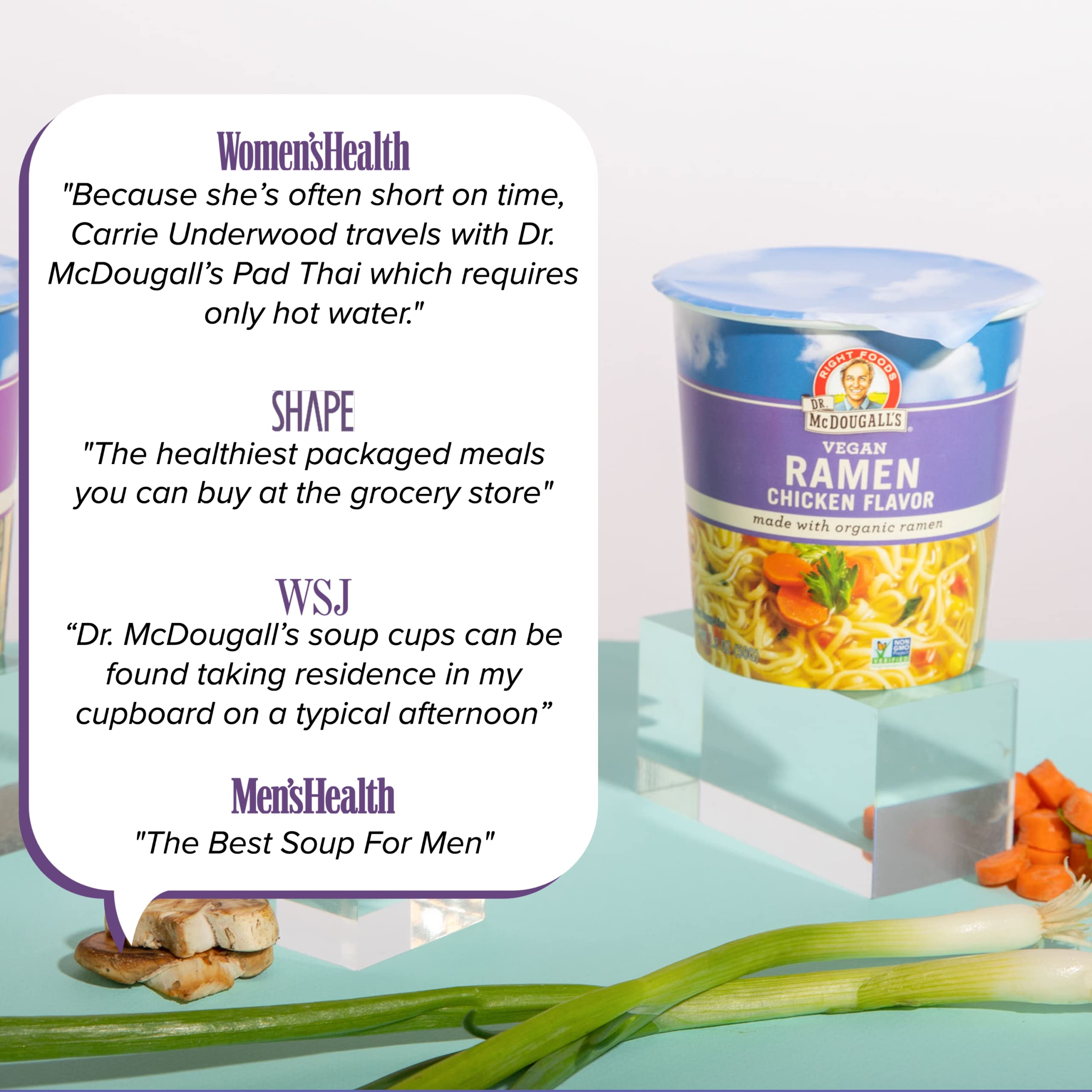 Chicken-flavor vegan broth provides comforting aroma without animal ingredients.