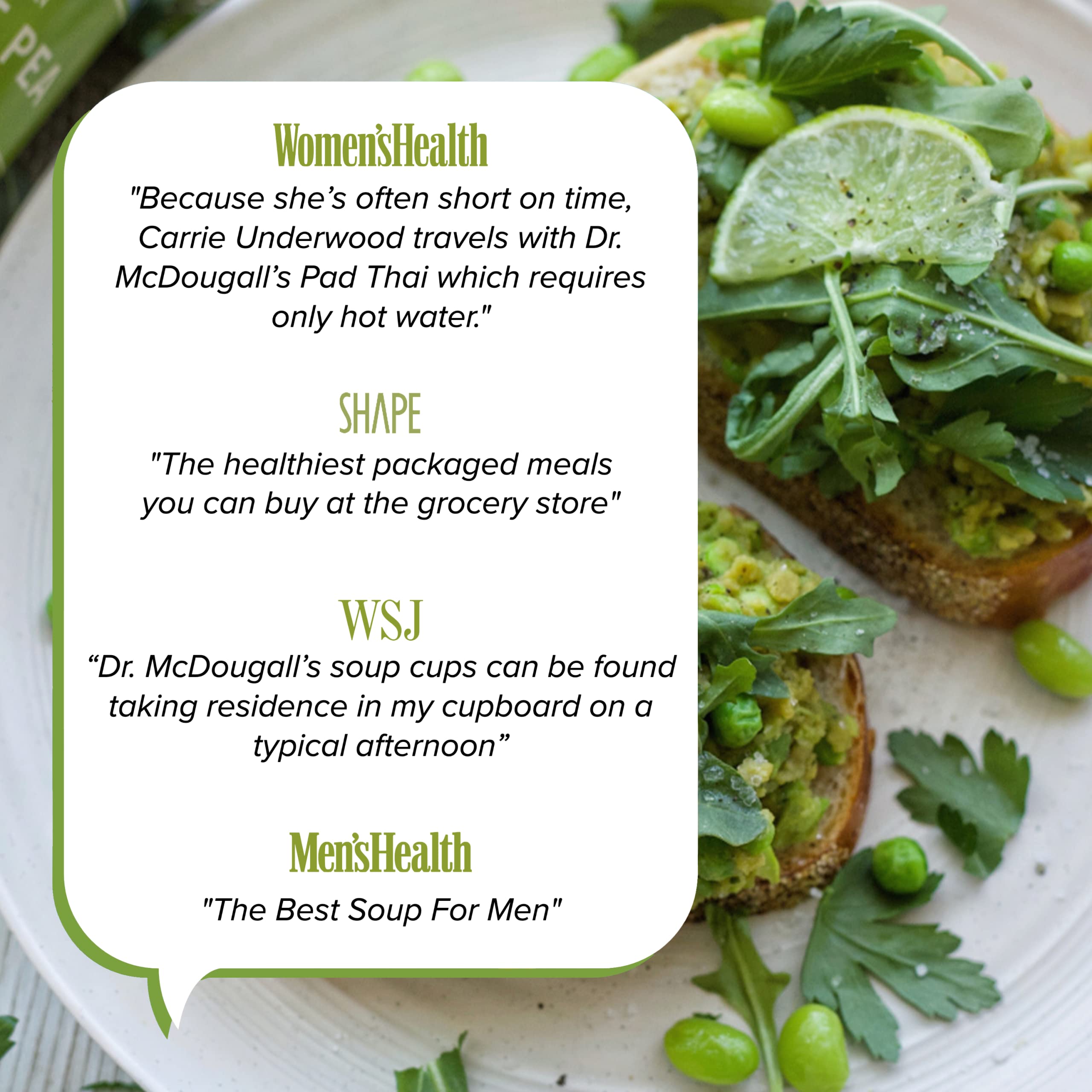 Dr. McDougall's Right Foods six-pack cups for pantry-friendly meals