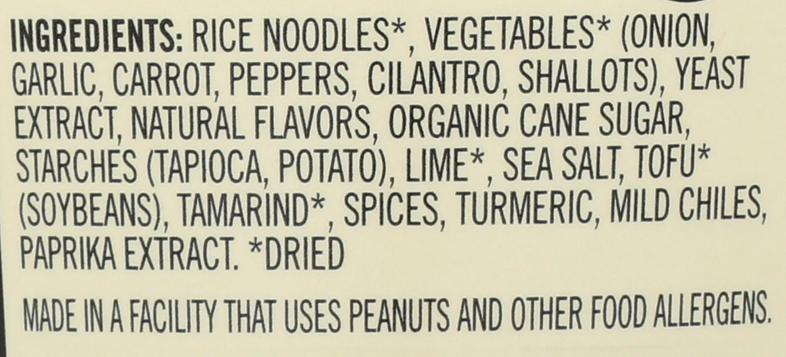 Dr. McDougall's Right Foods vegan Pad Thai noodle cup bigger size packaging
