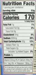 Dr. McDougall's Miso Cup vegan low-fat label close-up