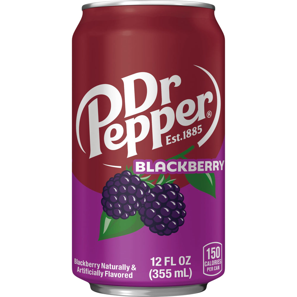 Dr Pepper Blackberry 12oz 12pk image highlights easy sharing