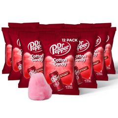 Dr Pepper cotton candy 88g serving idea for parties and celebrations