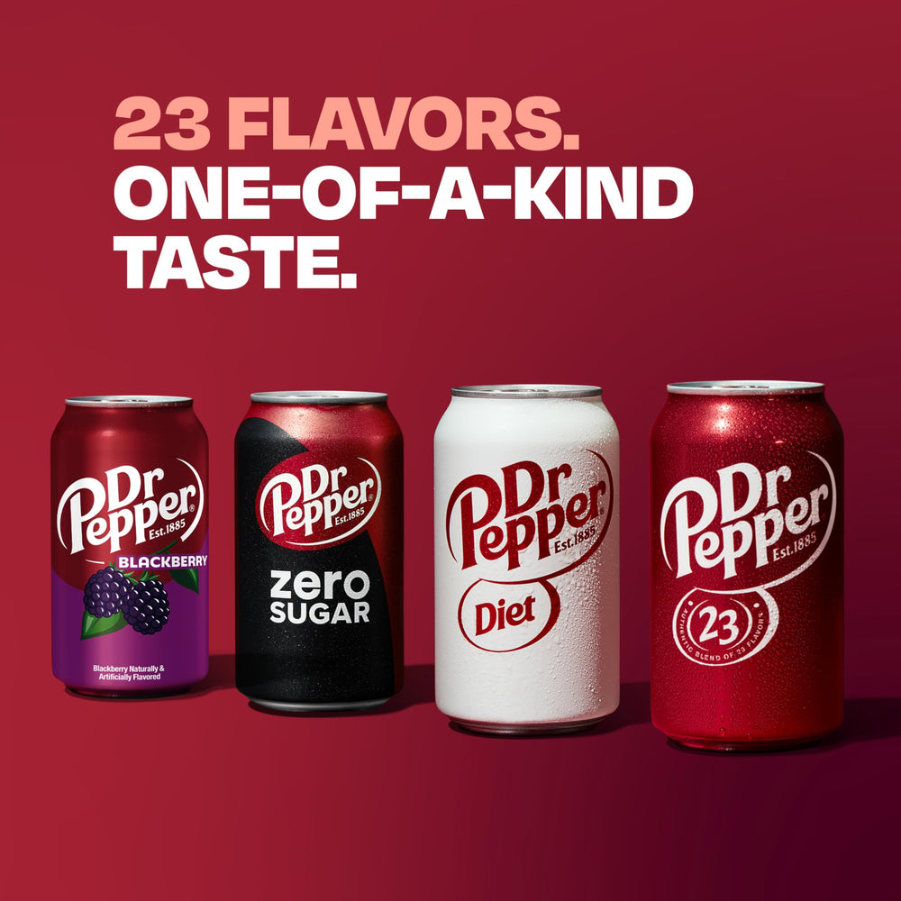 Cool, refreshing Diet Dr Pepper ready for dinner.