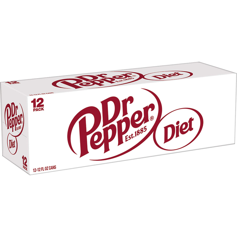 Pouring Diet Dr Pepper into a pint glass.