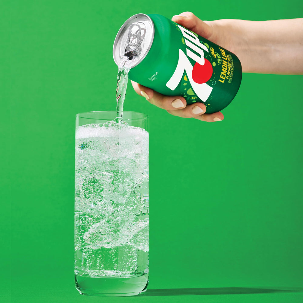 Dr Pepper 7UP lemon-lime soda in baking setup, a bakery-friendly ingredient.