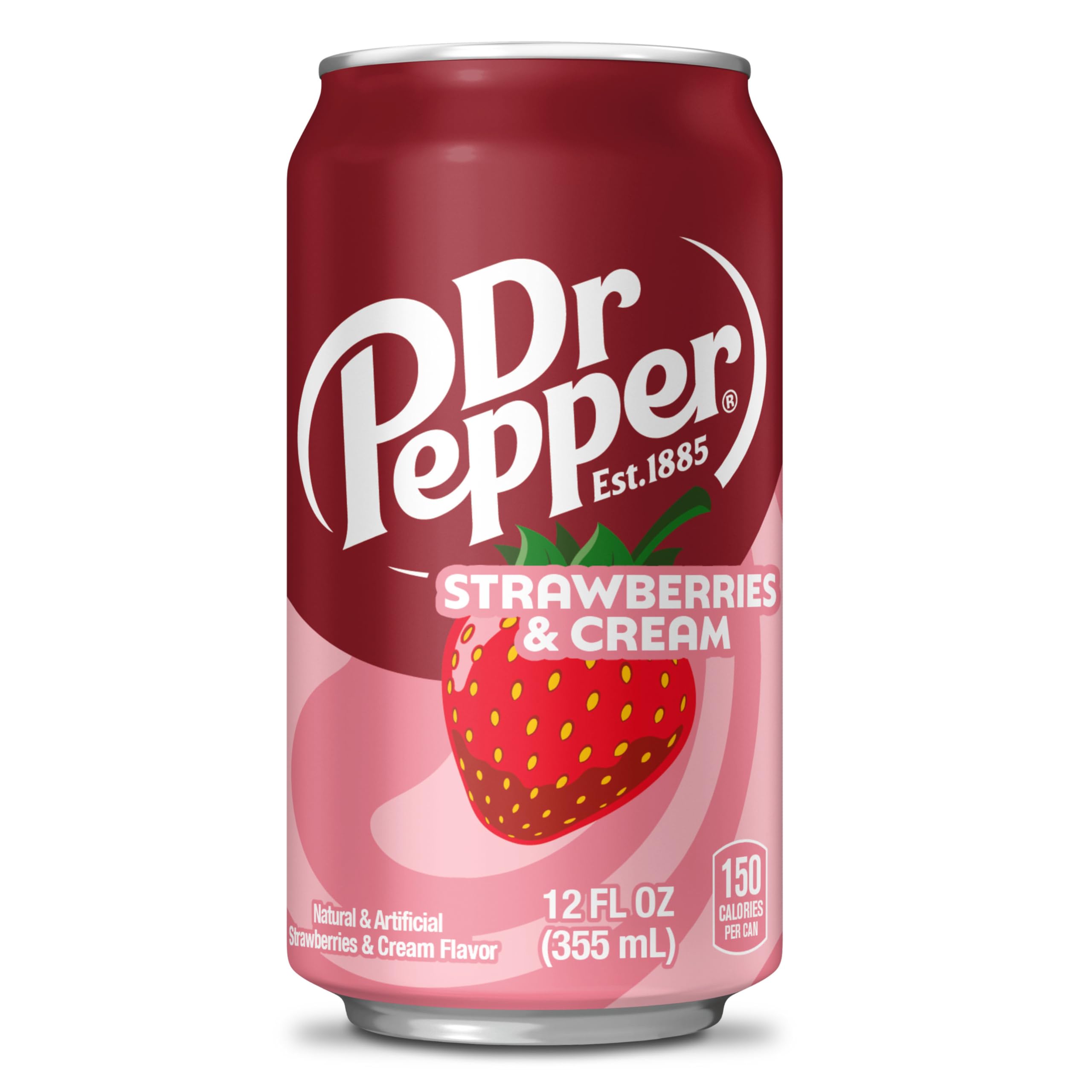 Dr Pepper Strawberries & Cream paired with a burger for lunch.