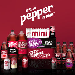 Chilled Dr Pepper Strawberries & Cream can in the fridge.