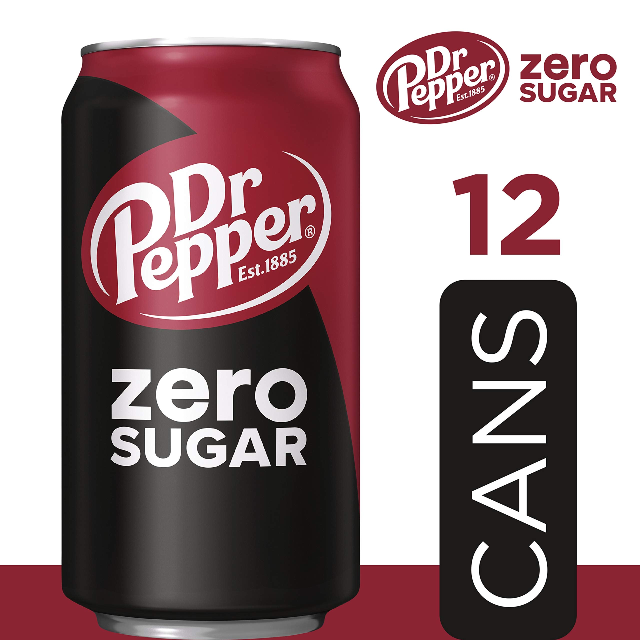 Dr Pepper Zero Sugar pour into glass, ready for immediate enjoy.