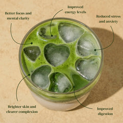 Ceremonial-grade packaging of Matcha Kari emphasizing authentic quality