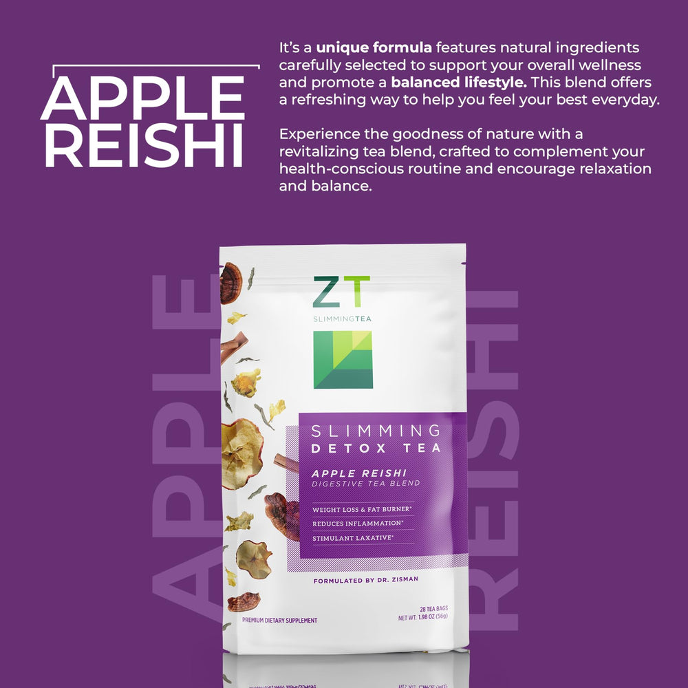 Dr. Zisman ZT Slimming Tea giftable packaging appeals to tea lovers