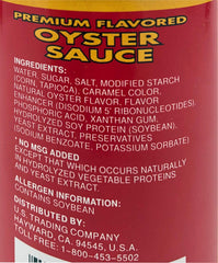 Dragonfly Premium Oyster Sauce served with noodles for flavor