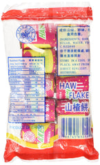 DragonMall Haw Flakes served with tea suggests a delicate, fruit-forward pairing