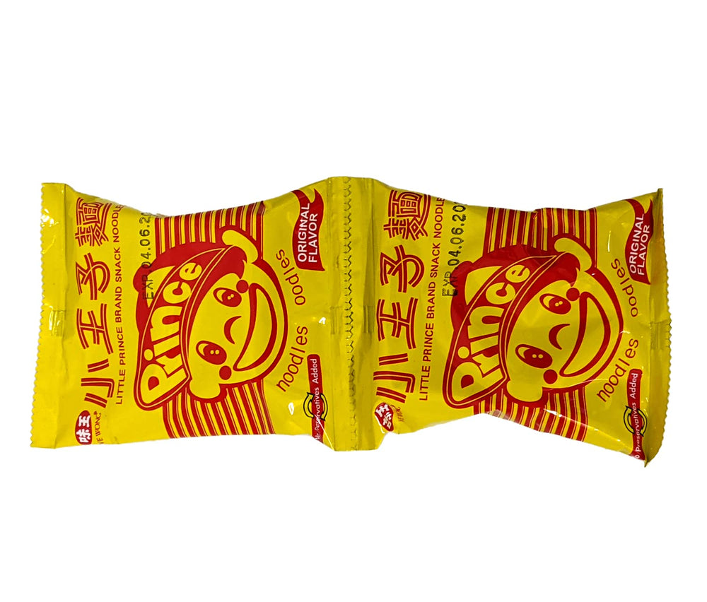 DragonMall Ve Wong Little Prince Snack Noodles two-pack packaging, convenient multi-pack for sharing
