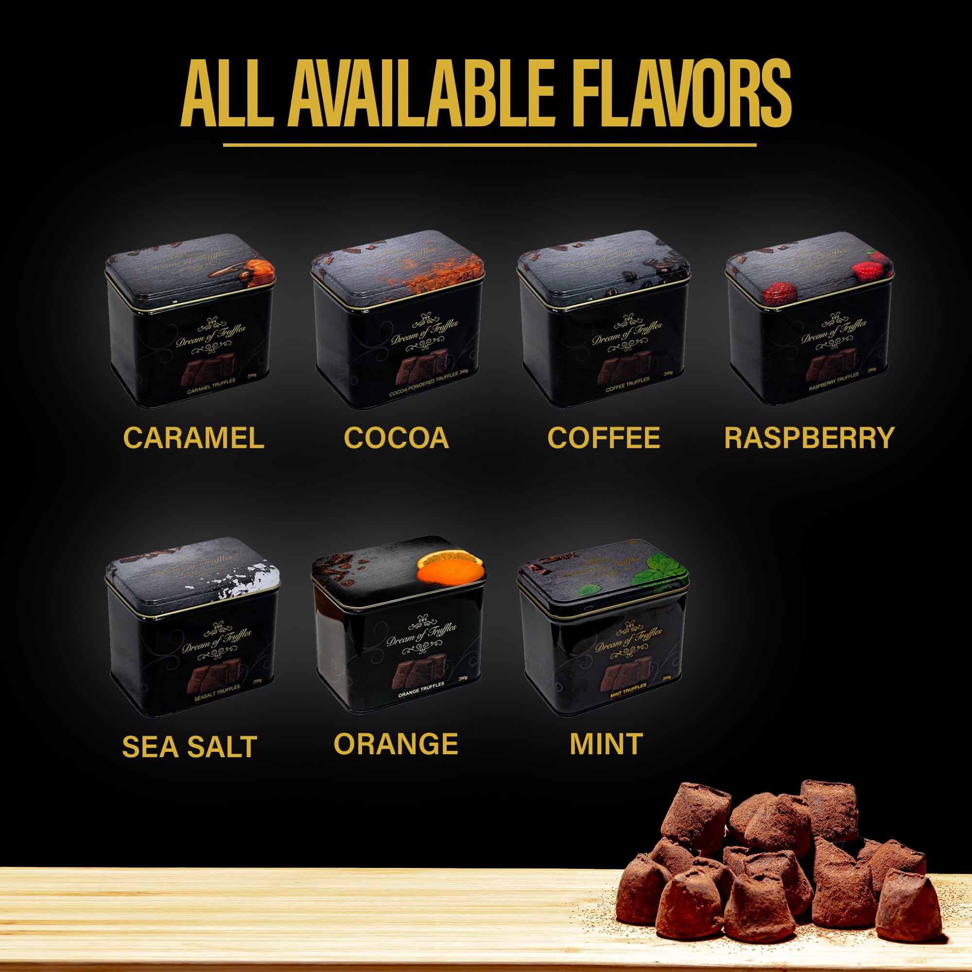 Dream of Truffles caramel indulgence suited for caramel lovers
