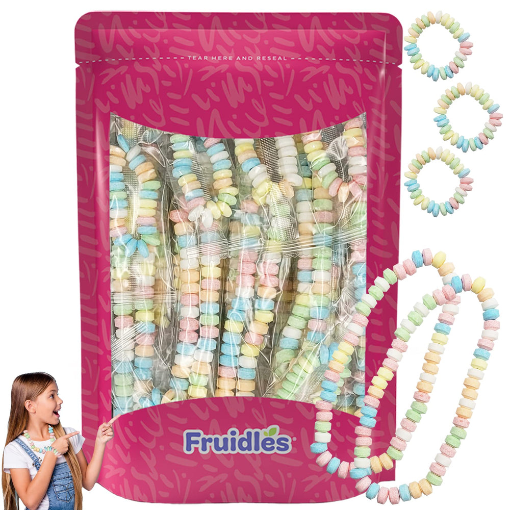 Edible jewelry necklaces and bracelets by The Dreidel Company for imaginative play.