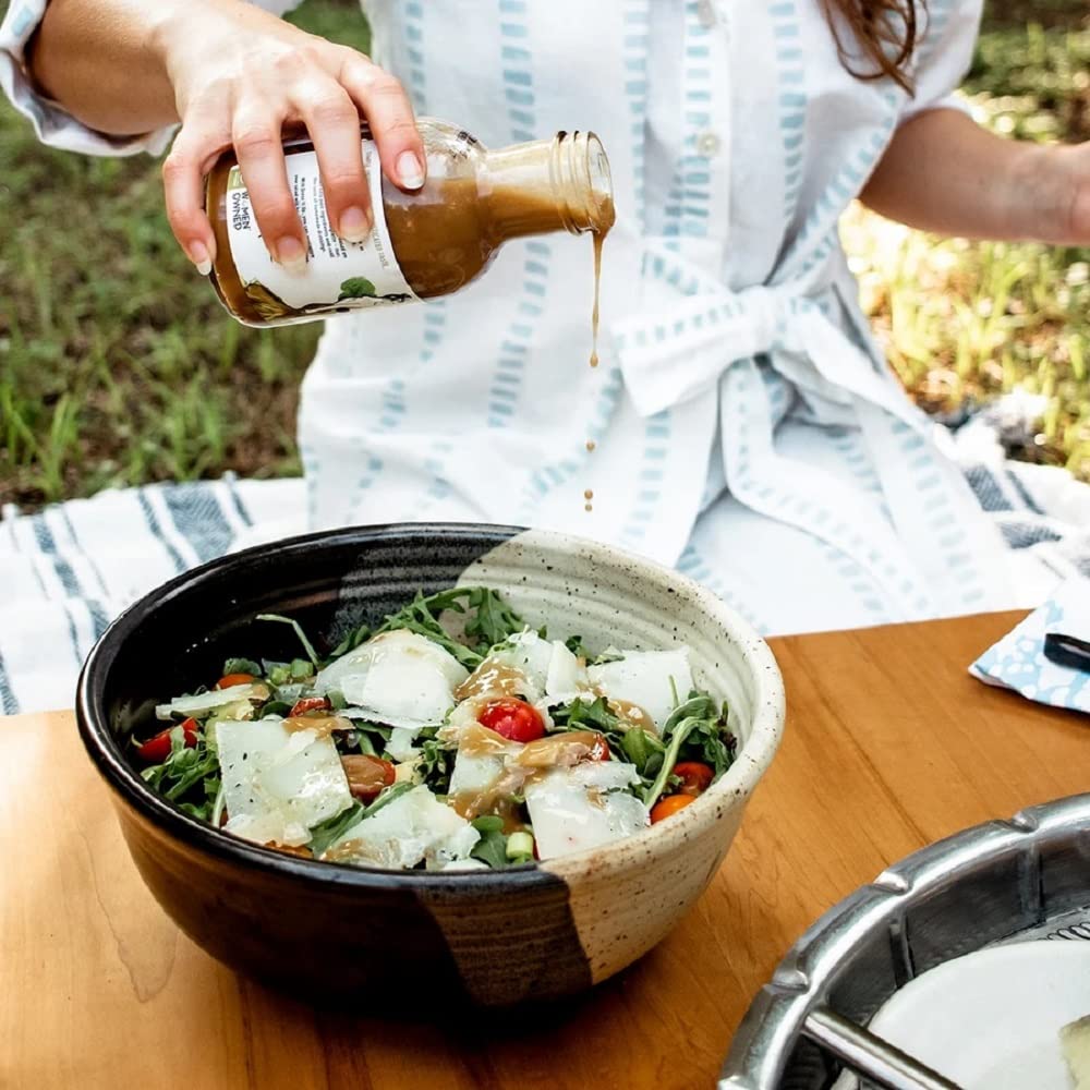 Dress It Up Champagne Vinaigrette pairs well with cheese boards