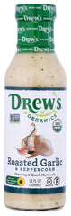 Drew's All Natural dressing bottle for flavorful salads