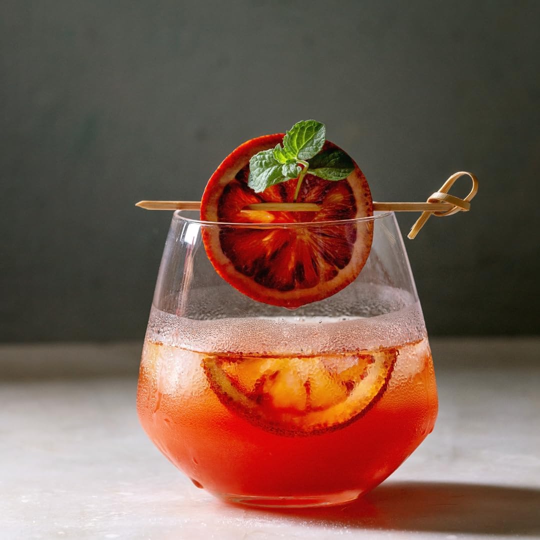Drink Botanicals Ireland dessert decoration blood orange slices enhance presentation