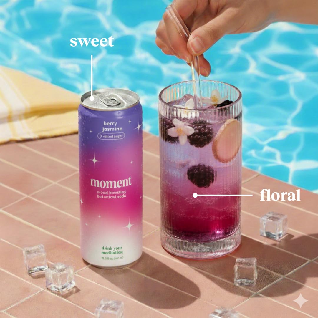 Drink Your Meditation Moment 12-pack box shows convenient multi-can format for daily rituals.