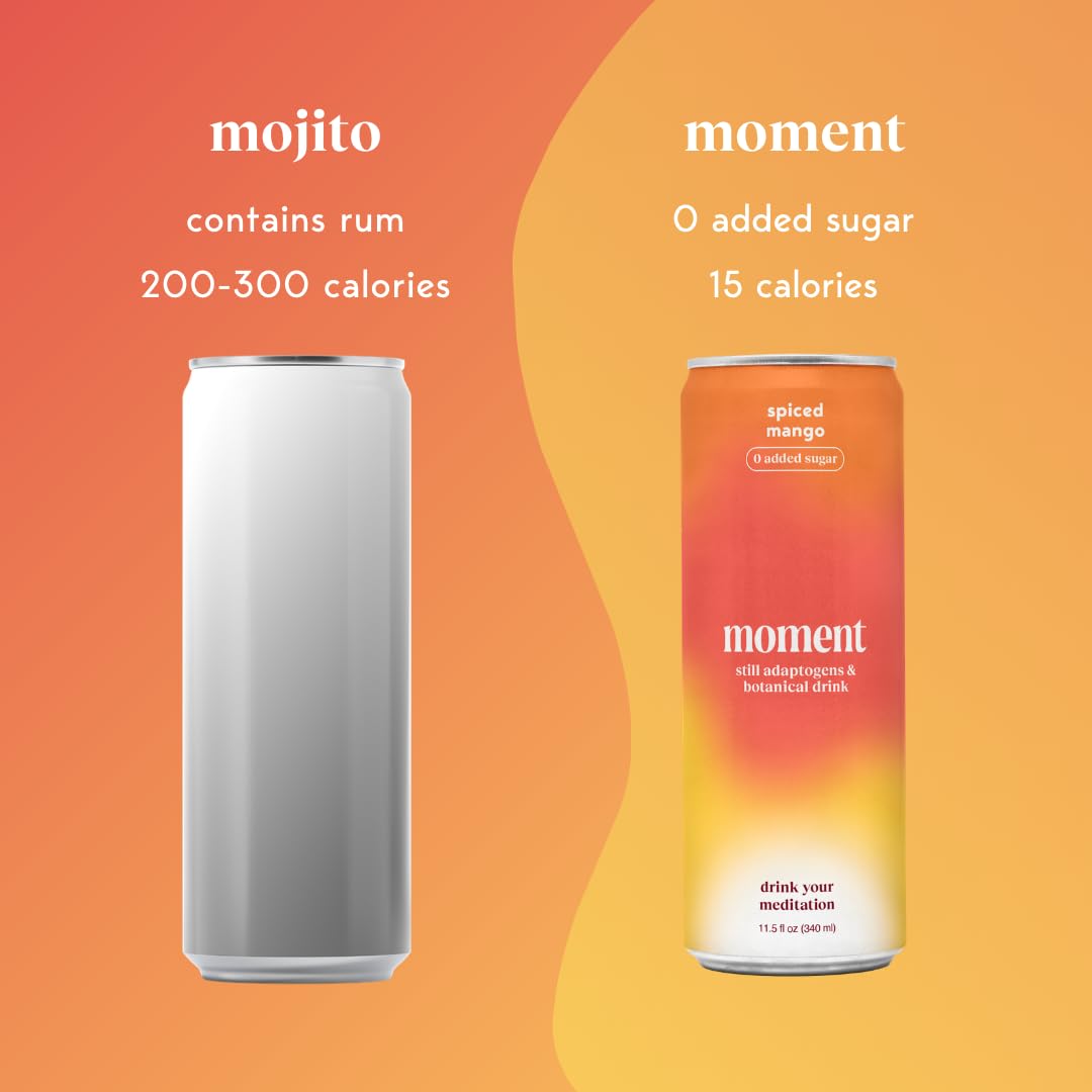Close-up of Moment Adaptogen with ashwagandha and L-theanine appeal