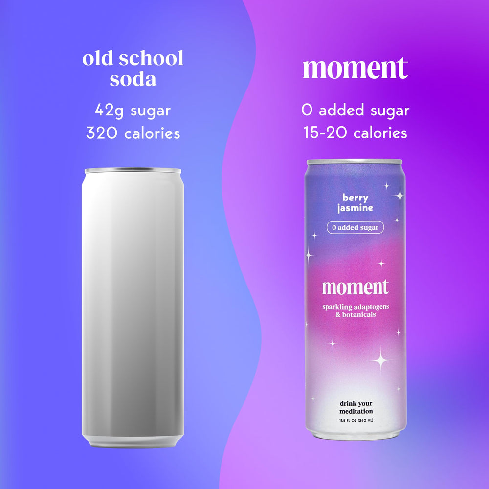 Berry Blast brand artwork on can conveys natural ingredients and quality