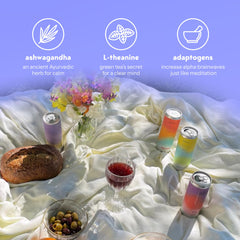Moment Berry Blast served as a mocktail option in a glass for versatile use