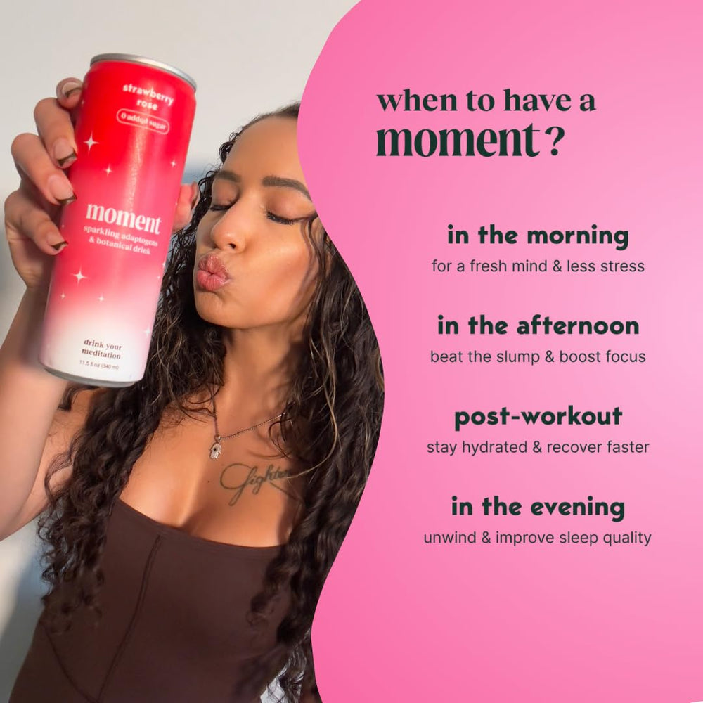 Moment Botanical Soda 12 pack box for convenient daily refreshment.