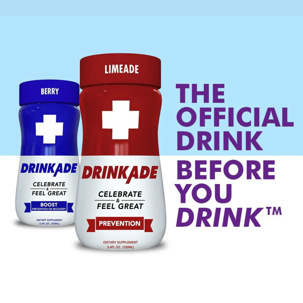 DrinkAde Prevention with B vitamins supports daily energy and wellness