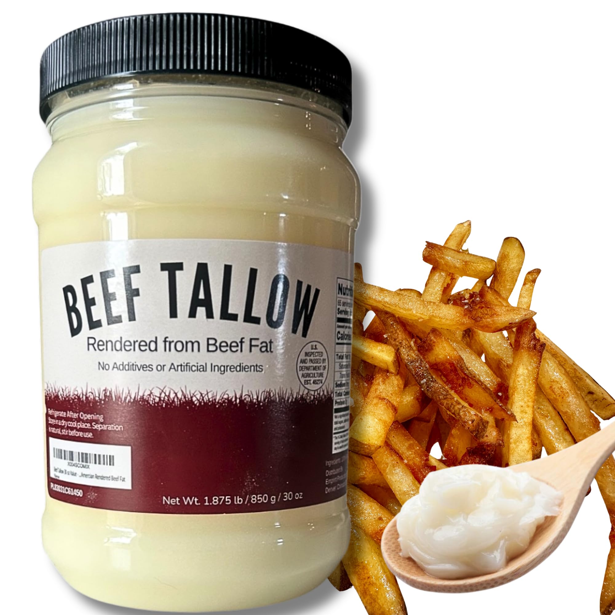 Drip Co beef tallow packaging on shelf signals value pack and convenience