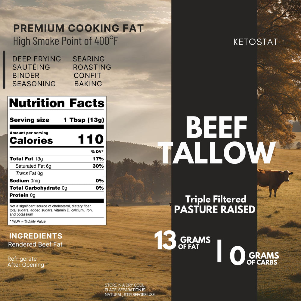 Drip Co beef tallow bulk pail lid closeup showing packaging quality