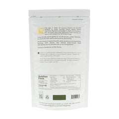 Druids Grove soy milk powder blending with water to form milk