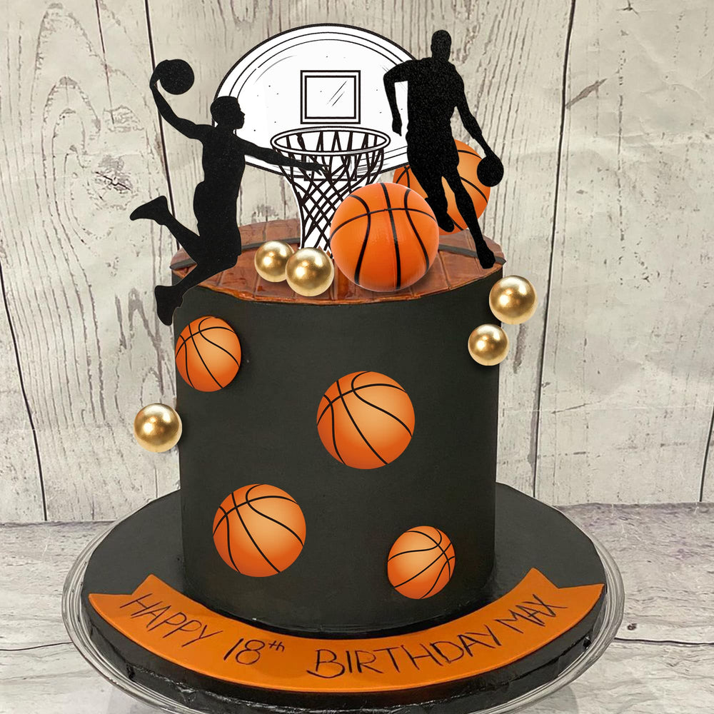 DRWATE basketball theme party decor enhances the dessert table for celebrations