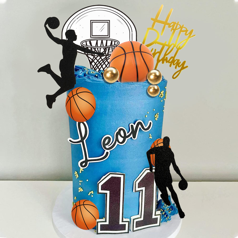 DRWATE gold ball toppers bring shimmering accents to cupcakes and cakes