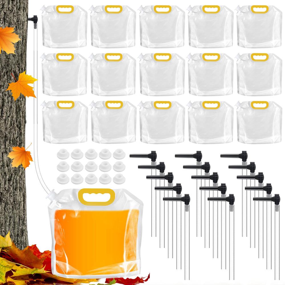 DSTANA maple tapping kit with 15 taps for efficient home syrup harvest