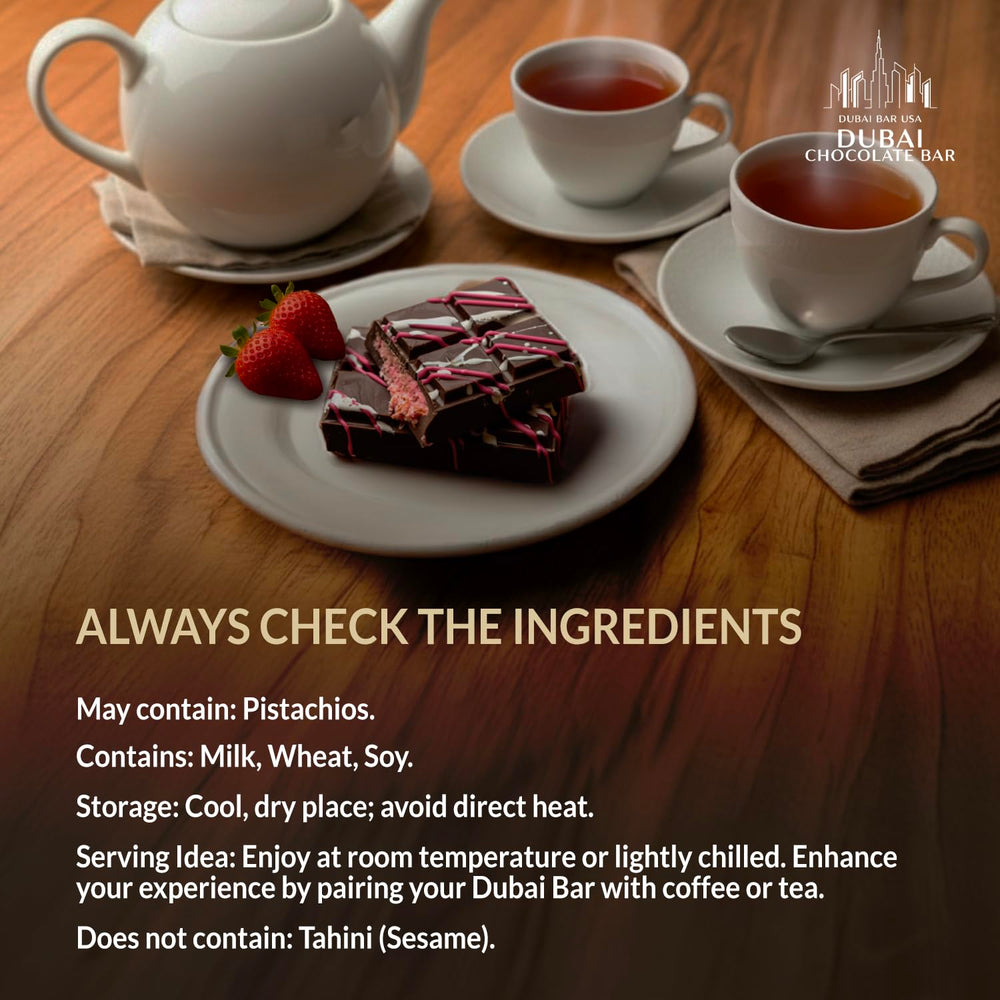 Kataifi layers add subtle crunch to Dubai Choco Strawberry Crush.
