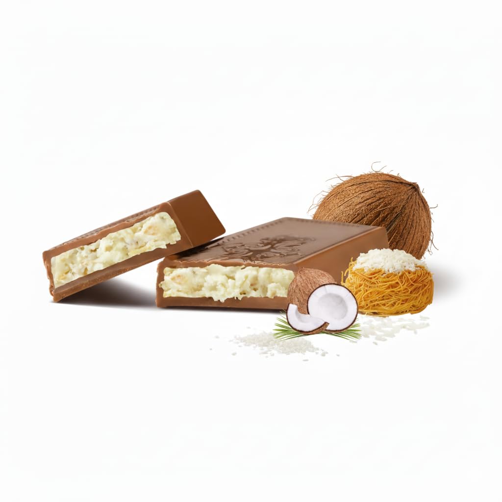Dubai Chocolate Bar Variety kataifi textural detail highlighting crisp shredded pastry.