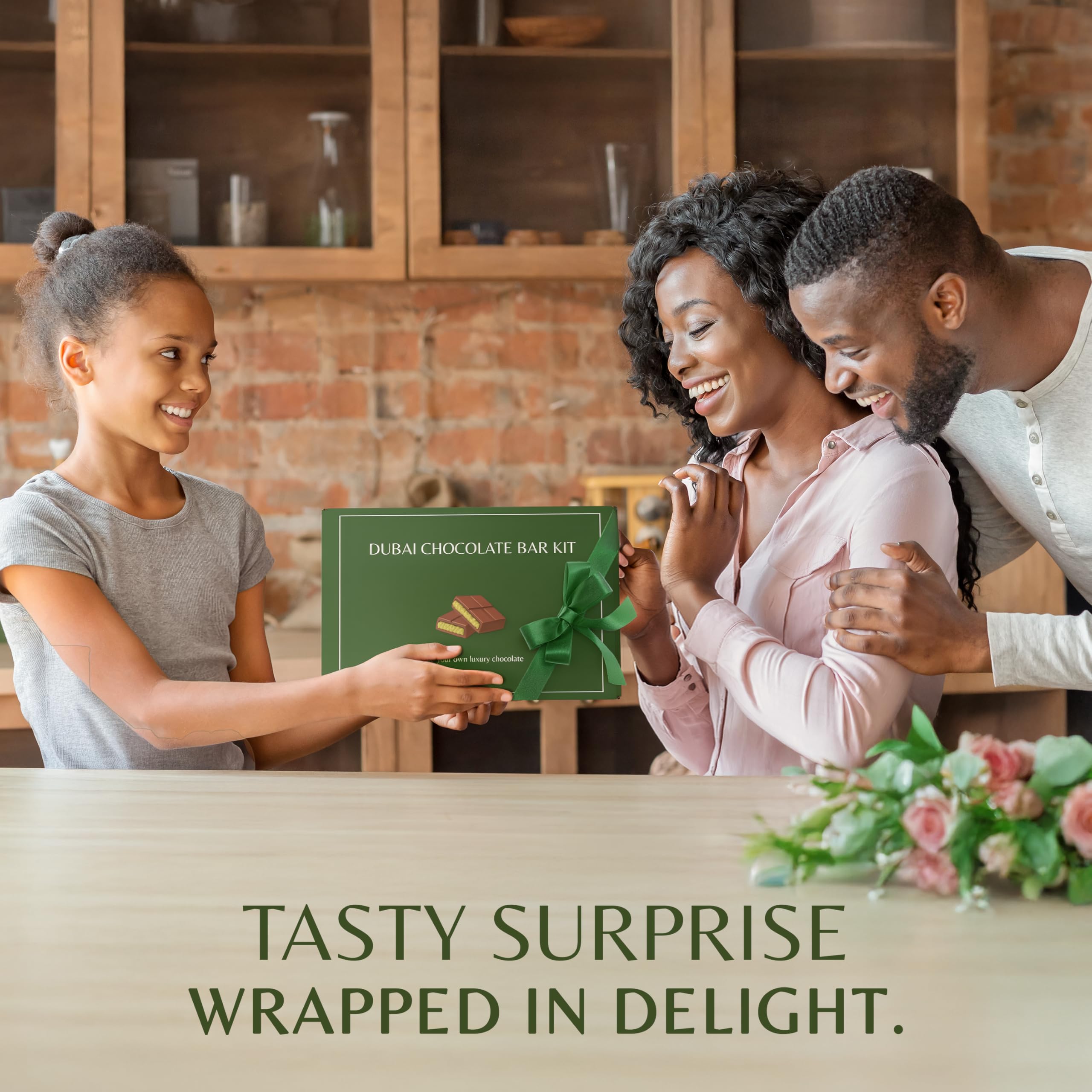 Dubai Chocolate Bar Master DIY dessert assembly sparks creativity and sharing moments.