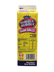 Dubble Bubble gumballs in hand demonstrates quick, kid-friendly snacking.