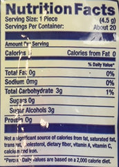 Dubble Bubble Sugar Free Gum open bag ready to share on the go