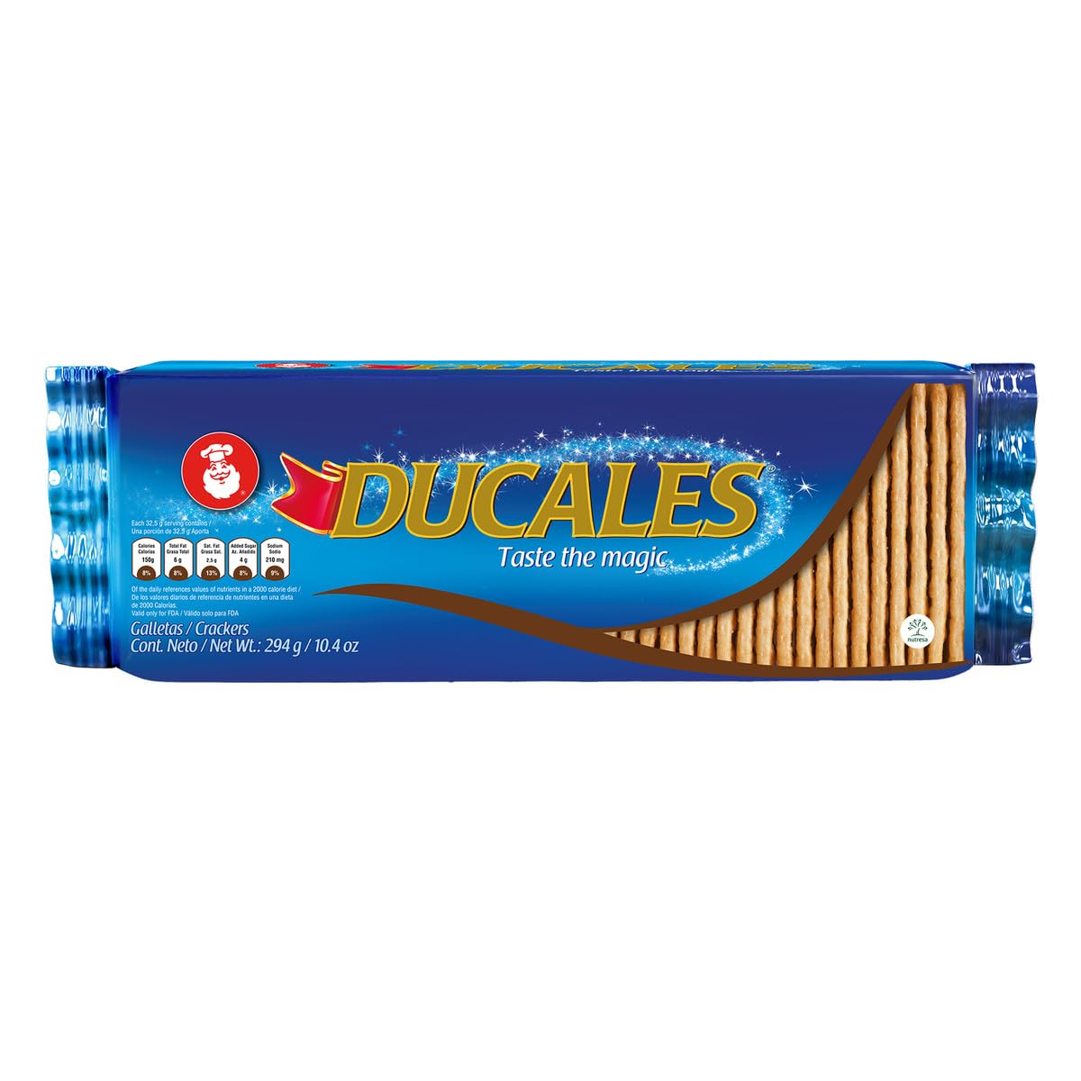 Ducales Crackers pantry classic texture pairs with coffee or cheese.