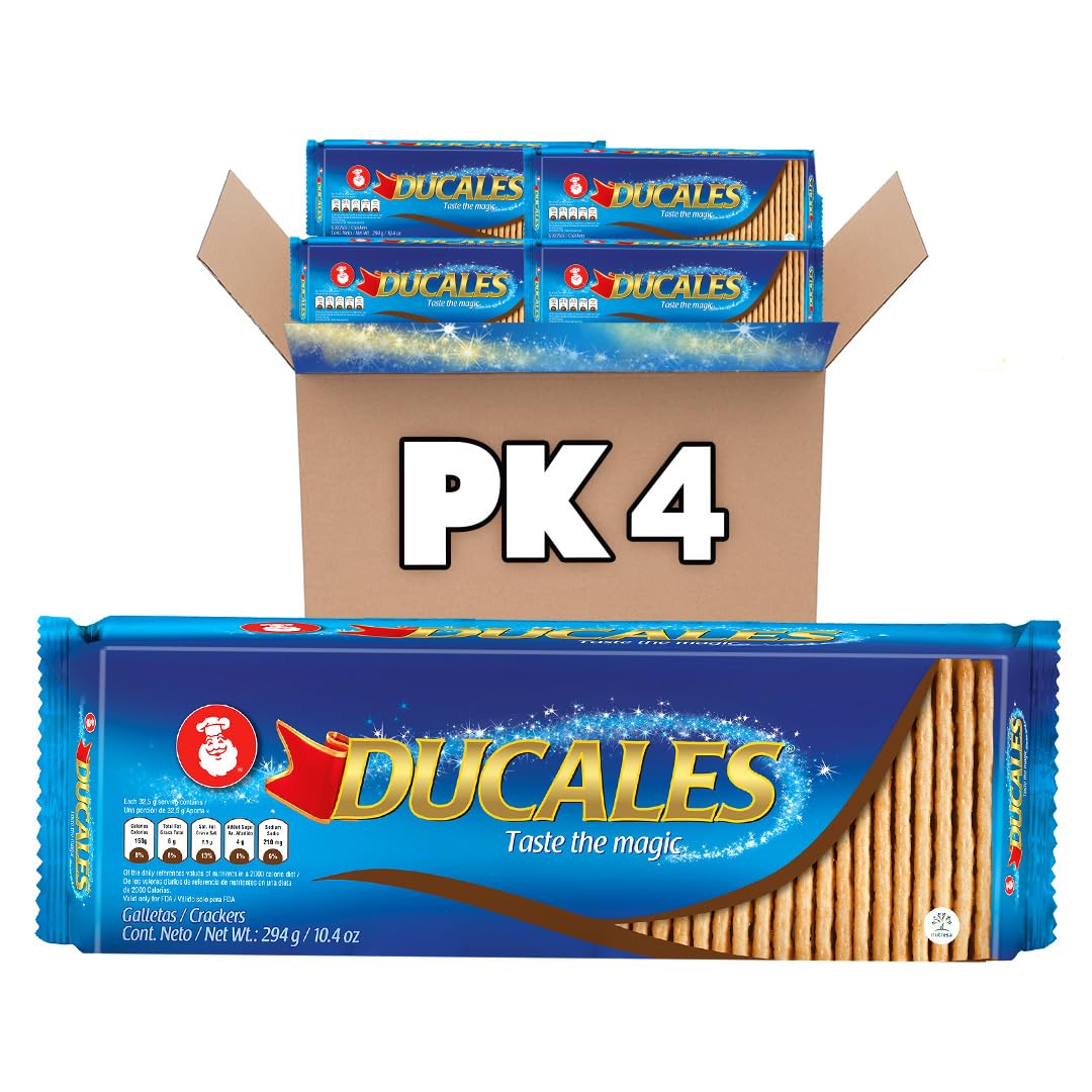 Ducales Crackers taste magic in a four-pack for everyday snacking.
