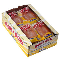 Duchess Honey Buns 12-pack: soft, honey-glazed pastries for quick snacks