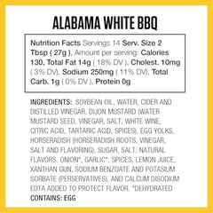 Duke's Alabama White Sauce dip plate for dipping smoked meats.