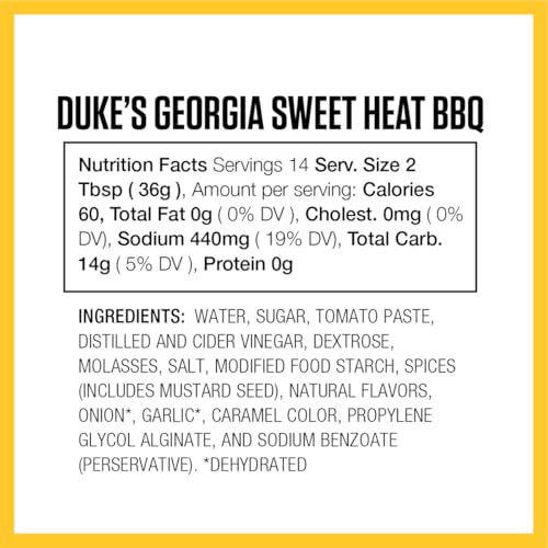 Pour-ready Duke's Georgia Sweet Heat over chicken for a flavorful glaze