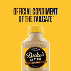 Duke's Horseradish Mustard squeeze bottle for easy, tangy flavor.