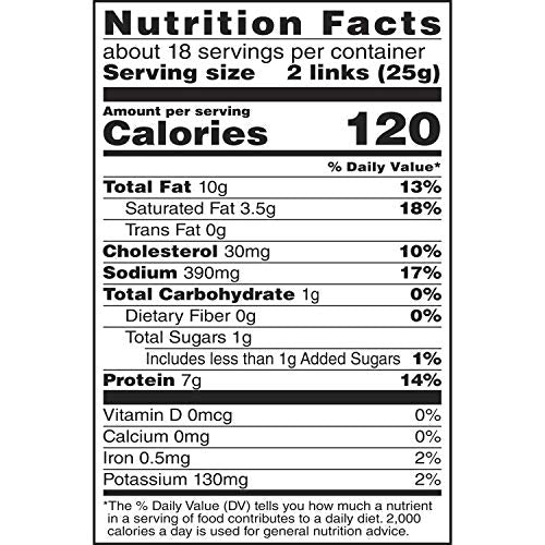 DUKE'S keto-friendly smoked sausage for low-carb meals.