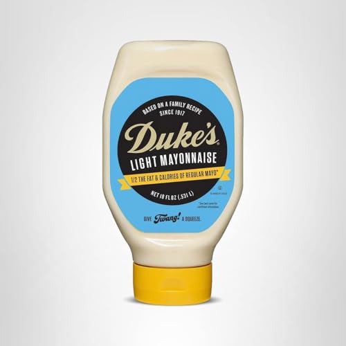 Duke’s Light Mayonnaise on a plate with dips for appetizers
