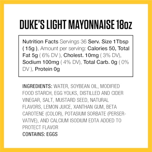 Duke’s Light Mayonnaise squeeze bottle texture shows velvety cream for spreading