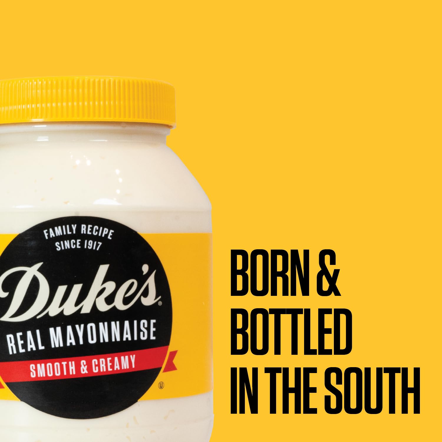 Duke's Mayo dips and dressings laid out for guests